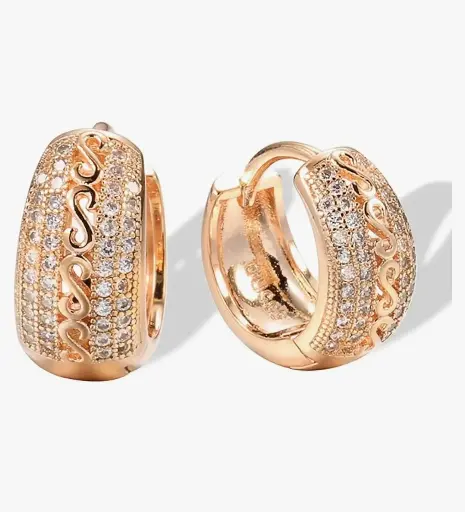 Rose Gold Earrings